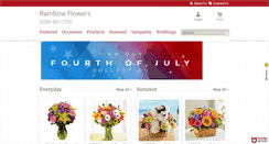 Desktop Screenshot of fresnorainbowflowers.com